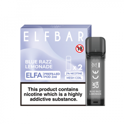 Elf Bar ELFA Prefilled Pod Blue Razz Lemonade 2 x 2ml